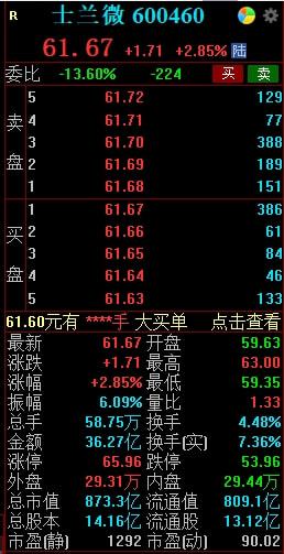 業(yè)績(jī)飆升領(lǐng)跑行業(yè) 士蘭微集成電路業(yè)務(wù)迎來(lái)戰(zhàn)略性爆發(fā)